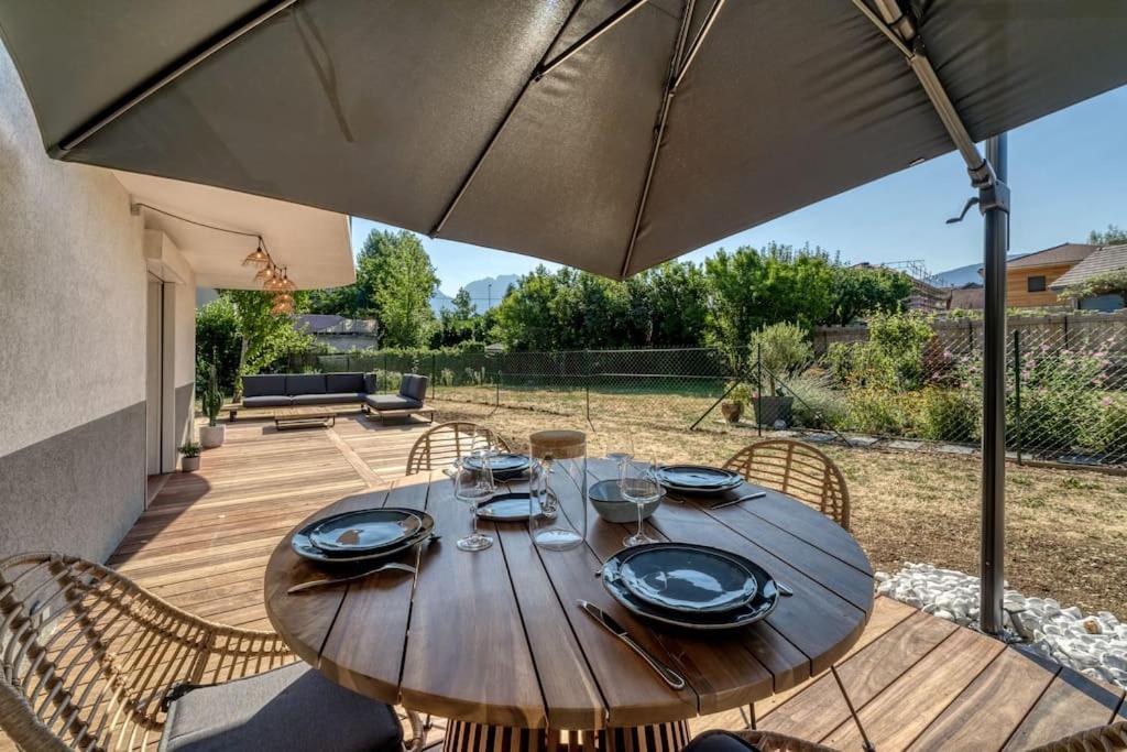 Appartement Chaleureux A Sevrier Bagian luar foto